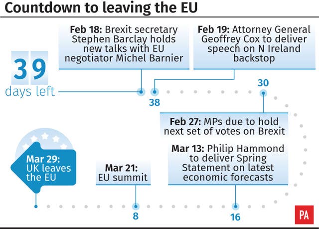 Countdown to leaving the EU