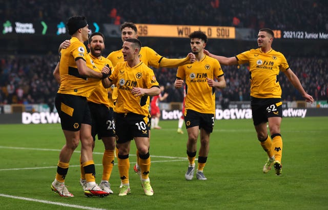 Wolves moved ahead of Southampton in the table following a 3-1 win at Molineux 