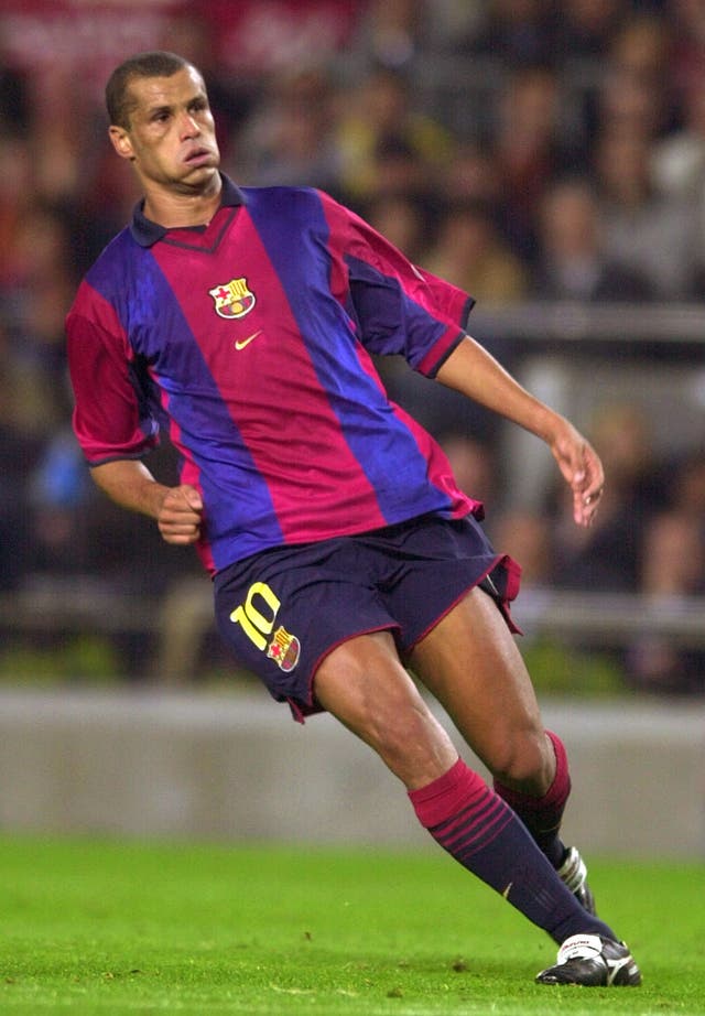 Barcelona v Liverpool Rivaldo