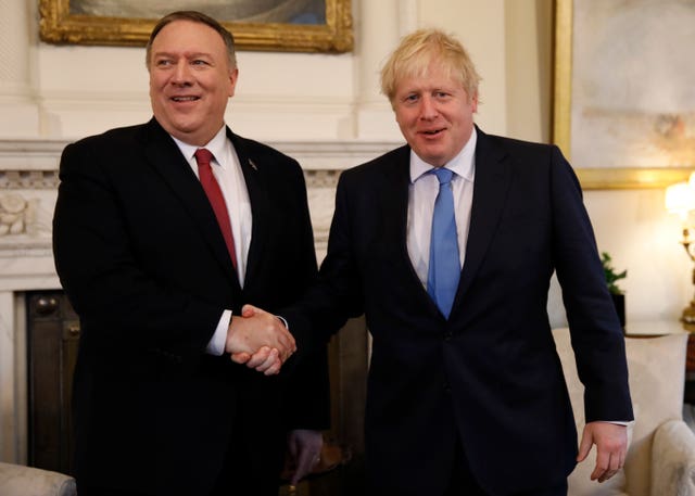 Mike Pompeo UK visit