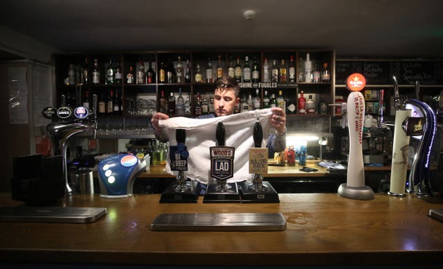 Pubs have been shut again under the latest lockdown