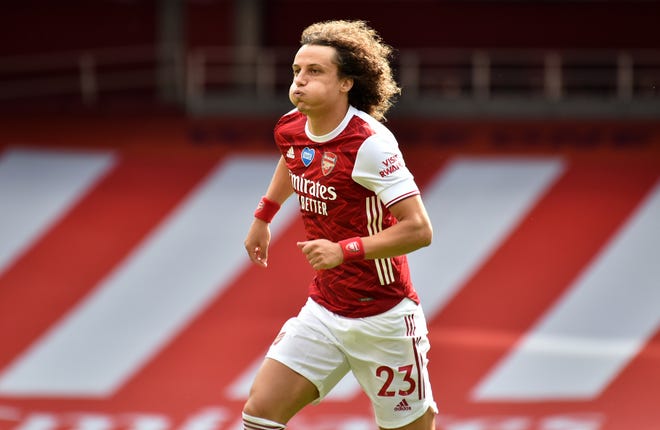 David Luiz also joined Arsenal last summer but endured a mixed first season in north London.