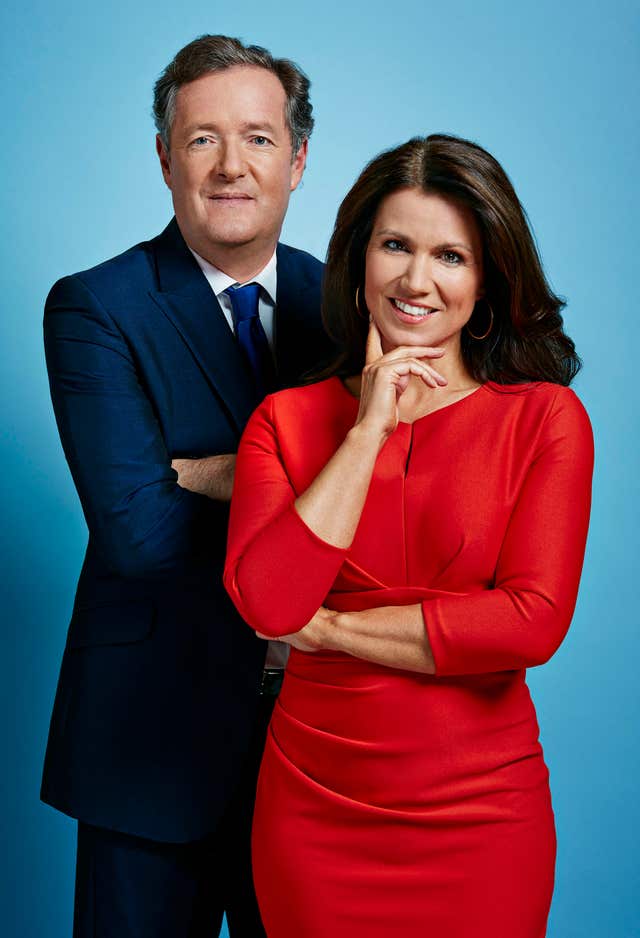 Piers Morgan and Susanna Reid (Jonathan Ford/ITV)