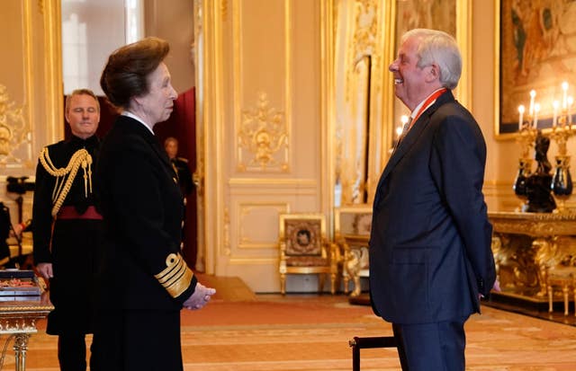 Sir Brendan Foster chats with Anne