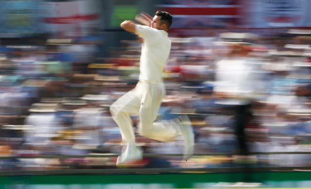 England’s James Anderson has taken 523 wickets in 134 matches (Jason O'Brien/PA)