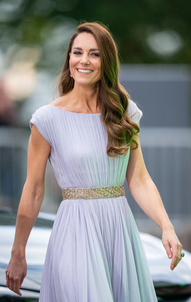 The Duchess of Cambridge arrives