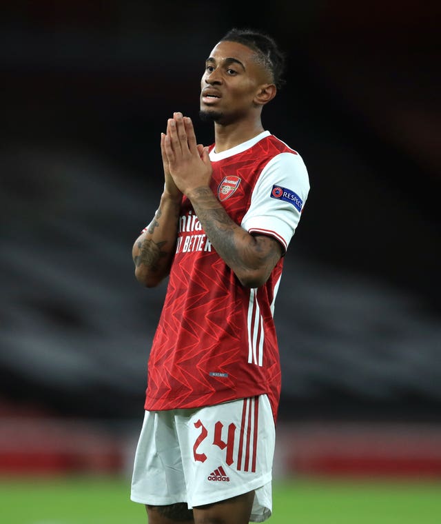 Arsenal's Reiss Nelson