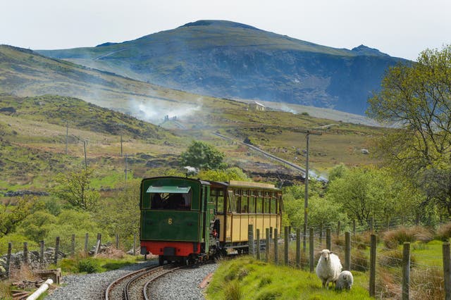 Snowdonia National Park where Theresa May is enjoying an Easter break