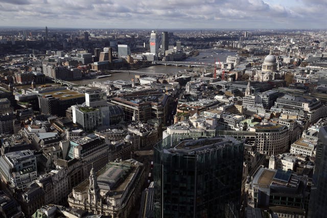 London skyline stock