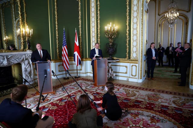 Mike Pompeo UK visit
