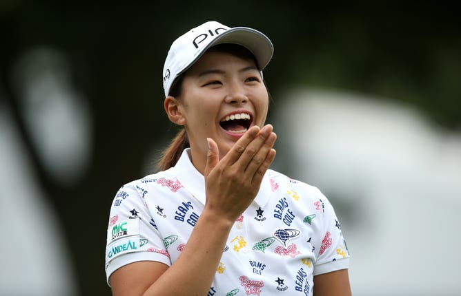 Hinako Shibuno revealed she had suffered from a strong bout of nerves before winning