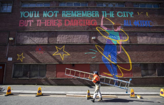 Shuggie Bain mural