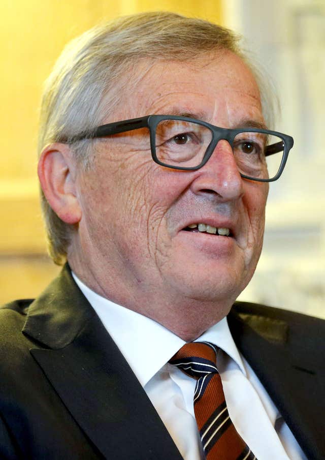 Jean-Claude Juncker has said the EU could take action in response to US steel tariffs (Suzanne Plunkett/PA)
