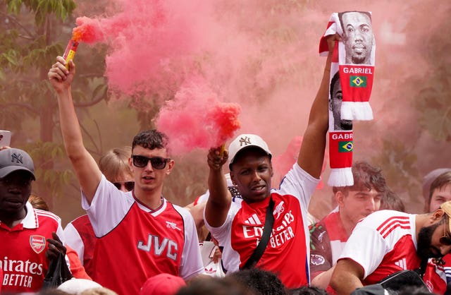 Arsenal Premier League Winner's Parade