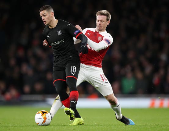 Hatem Ben Arfa left Rennes in the summer