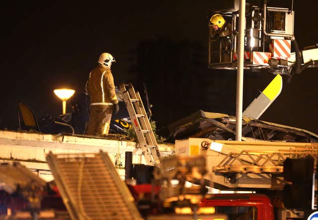 Glasgow helicopter crash