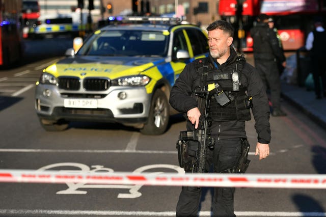 Incident on London Bridge
