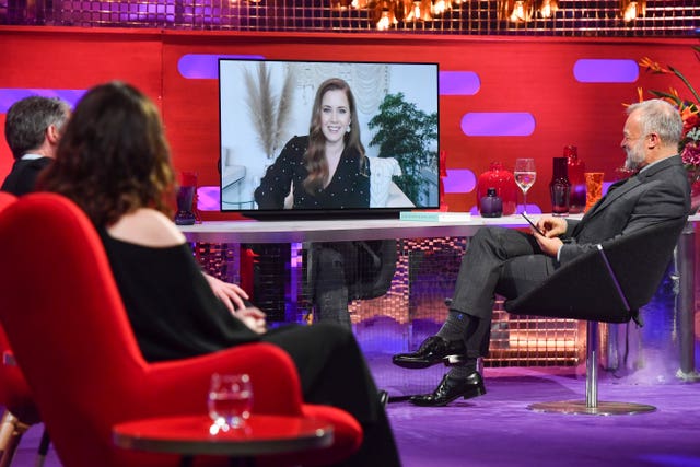 Amy Adams is interviewed by Graham Norton