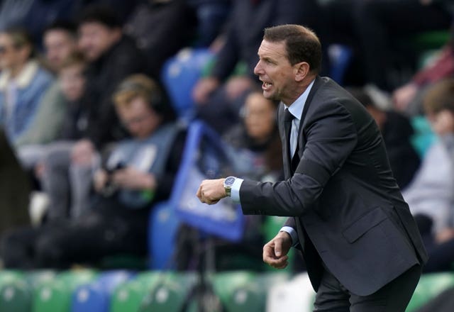 Ian Baraclough was sacked earlier this year by the IFA.