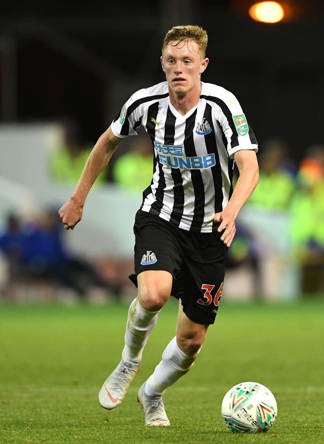 Newcastle United's Sean Longstaff