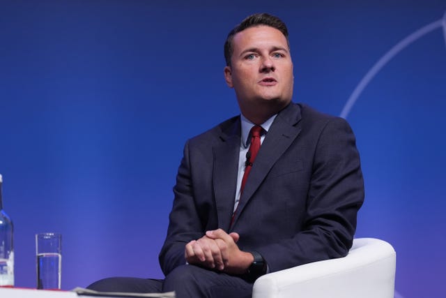Health Secretary Wes Streeting