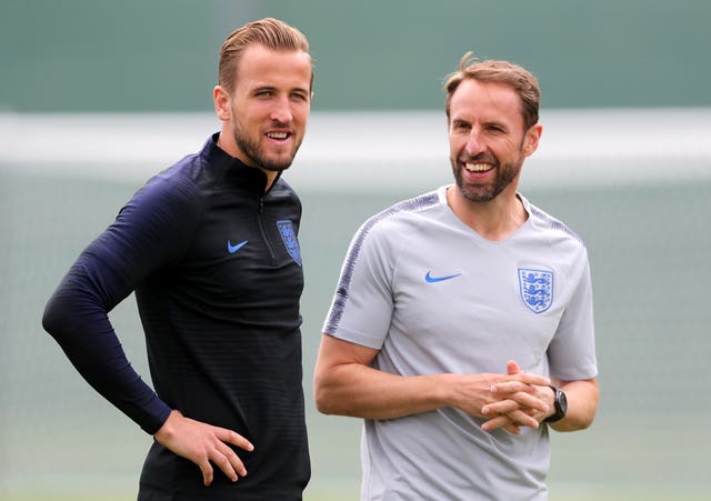 Harry Kane and Gareth Southgate