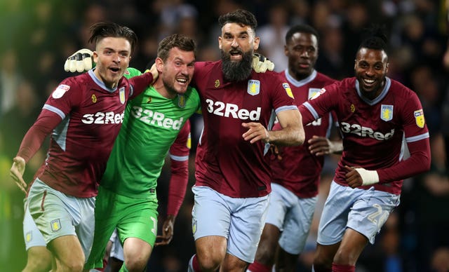 Jed Steer (second left) is one of Villa's key players