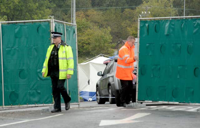 Shooting on the A369