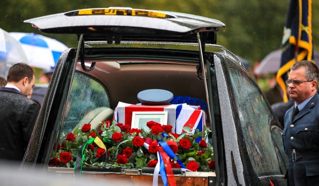 Oswald Dixon funeral