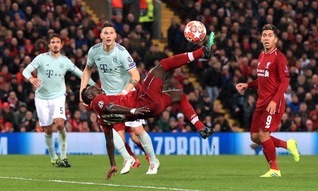 Liverpool v Bayern Munich – UEFA Champions League – Round of 16 – First Leg – Anfield