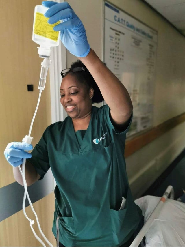 Josiane Zauma Ebonja Ekoli, an agency nurse at Harrogate District Hospital who died after contracting Covid-19