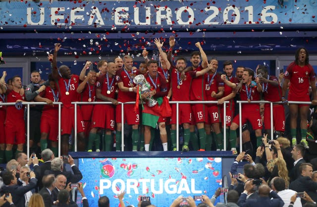 Portugal won the Euro 2016 final in Paris, but are not guaranteed to be among the top seeds next summer