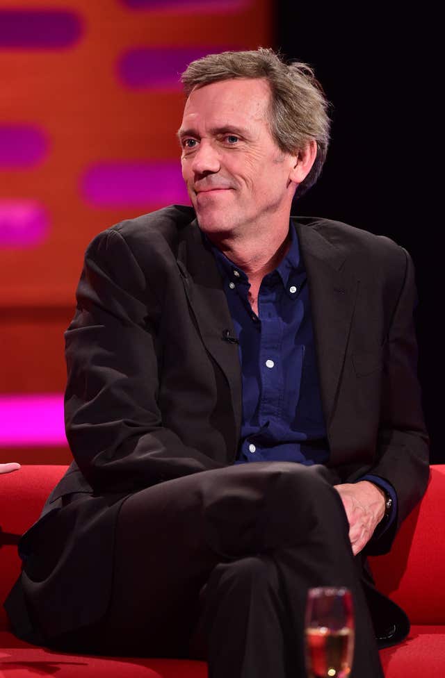 Hugh Laurie  on the Graham Norton Show – London