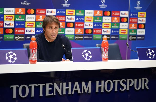 Tottenham Hotspur manager Antonio Conte