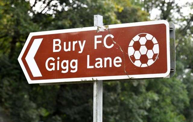 Bury FC Plight