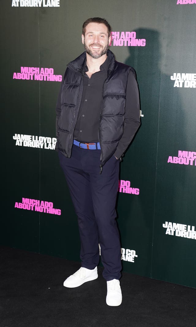 Ben Cohen attending the West End opening night for The Jamie Lloyd Company’s Much Ado About Nothing at Theatre Royal Drury Lane, London