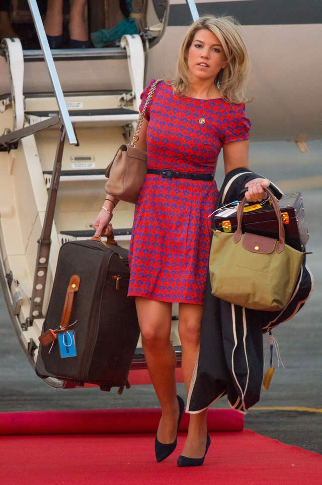 The Duchess of Cambridge's PA and Stylist Natasha Archer (Dominic Lipinski/PA)
