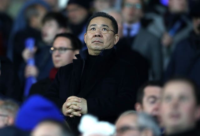 The helicopter belonged to Leicester owner Vichai Srivaddhanaprabha