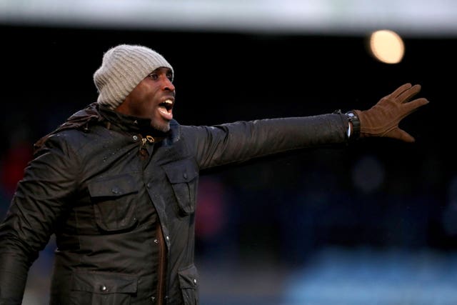 Sol Campbell took over as Macclesfield boss earlier this season