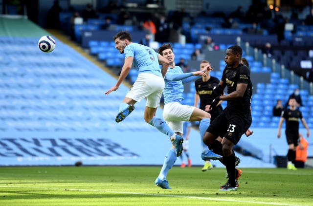Ruben Dias opened the scoring with a fine header