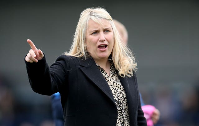 Chelsea manager Emma Hayes has opened a debate about the size of goals in women's football