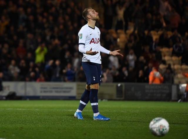 Christian Eriksen is out of contract in the summer and is not planning on signing a new one