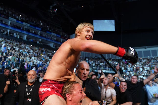 Paddy Pimblett beat American Jordan Leavitt