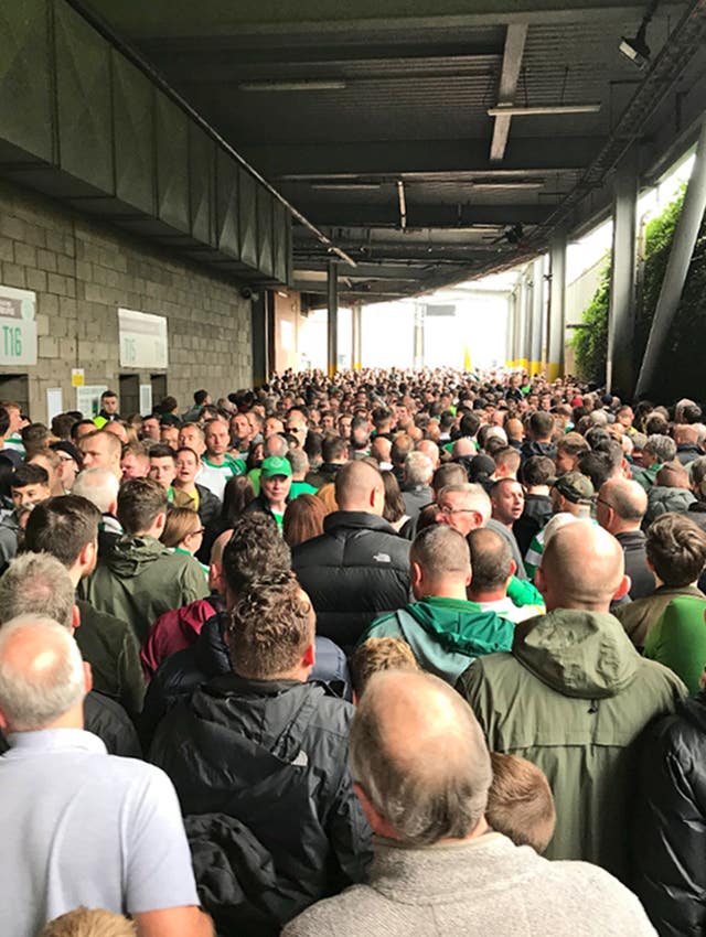 Celtic fans