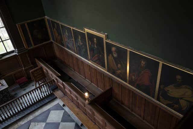 The chapel inside Wentworth (Aaron Chown/PA)