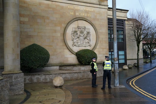 Exterior view of the High Court in Glasgow