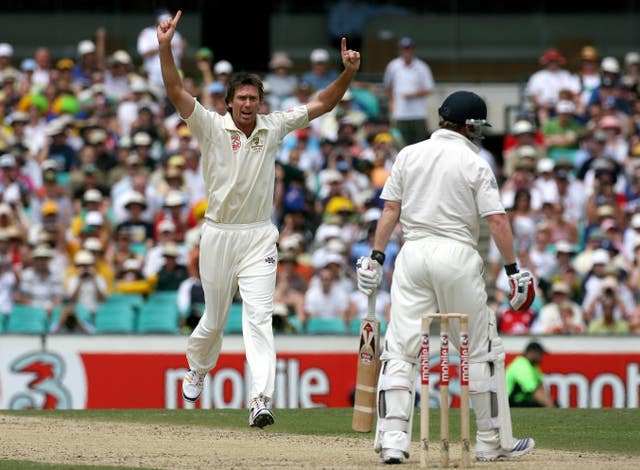 Glenn McGrath claimed 563 wickets for Australia.