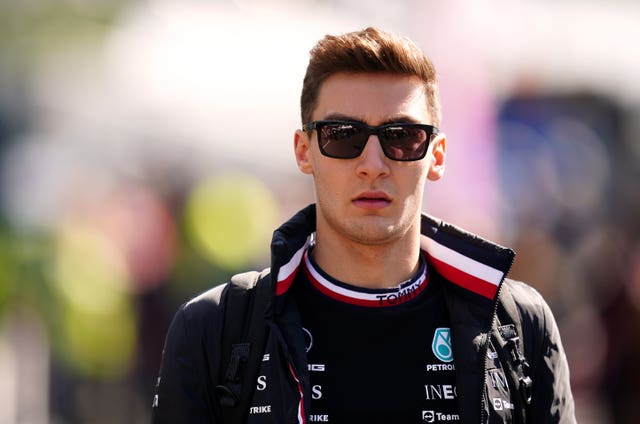 George Russell is ahead of Hamilton in the championship standings