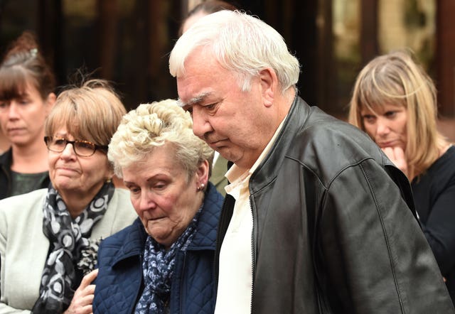 John and Marilyn Payne (Joe Giddens/PA)