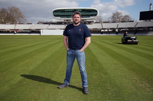 Lord's new groundsman Karl McDermott Photocall